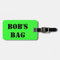 Die Tasche des Bobs