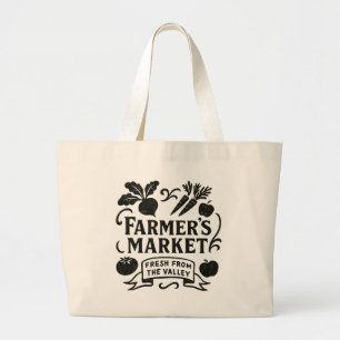 Die Tasche des Marktes für rustikalen Bauer