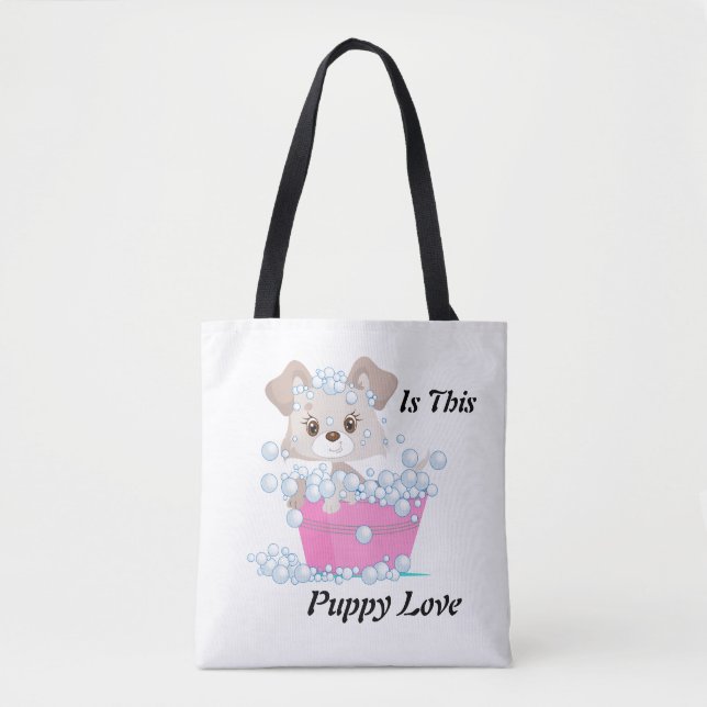 Die Tasche für die Welpe-Liebe (Vorderseite)