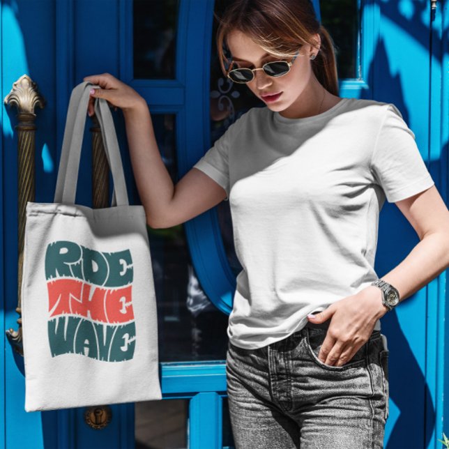 Die Tasche mit dem Wave Quote (Von Creator hochgeladen)