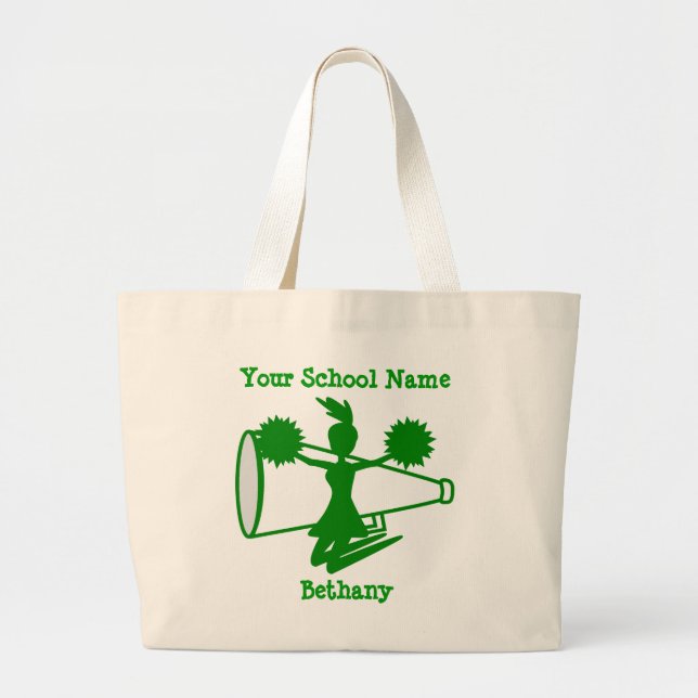 Die Taschen-Tasche der Cheerleader Jumbo Stoffbeutel (Vorne)