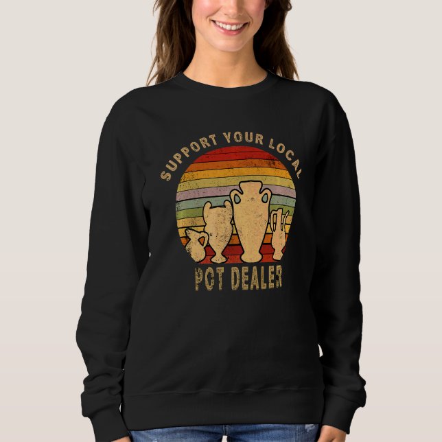 Die Taschentücher unterstützen Ihren Potter-Händle Sweatshirt (Vorderseite)
