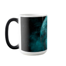 Die Tasse auf dem Mond