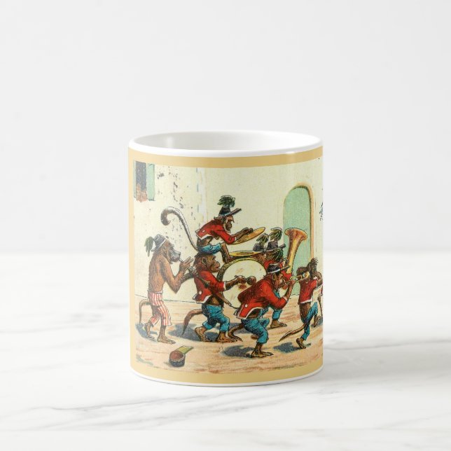 Die Tasse der Affen (Mittel)