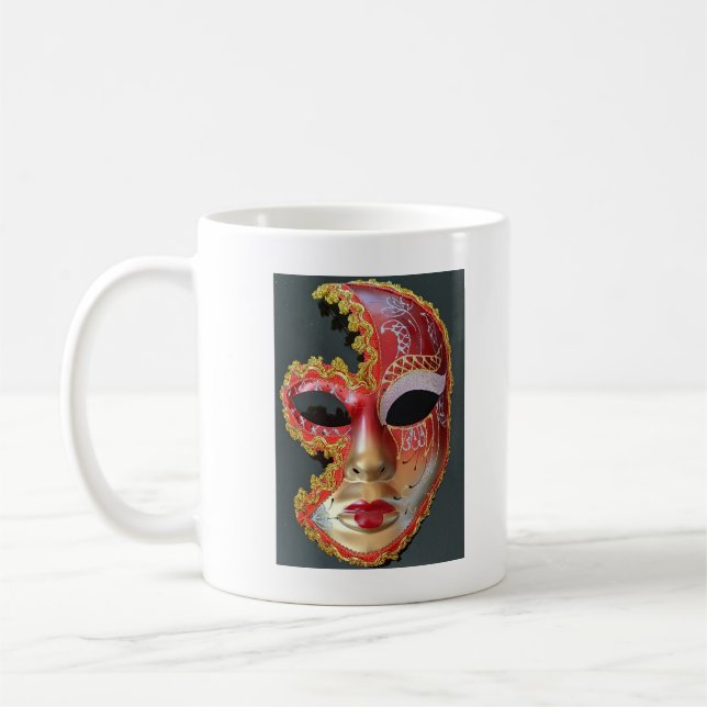 Die Tasse der Maske von heute (Links)