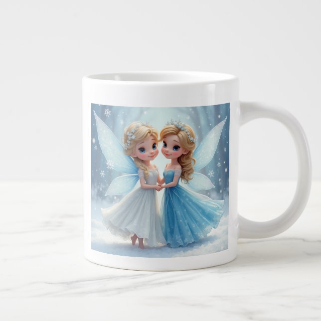 Die Tasse der Schneeflocken (Rechts)