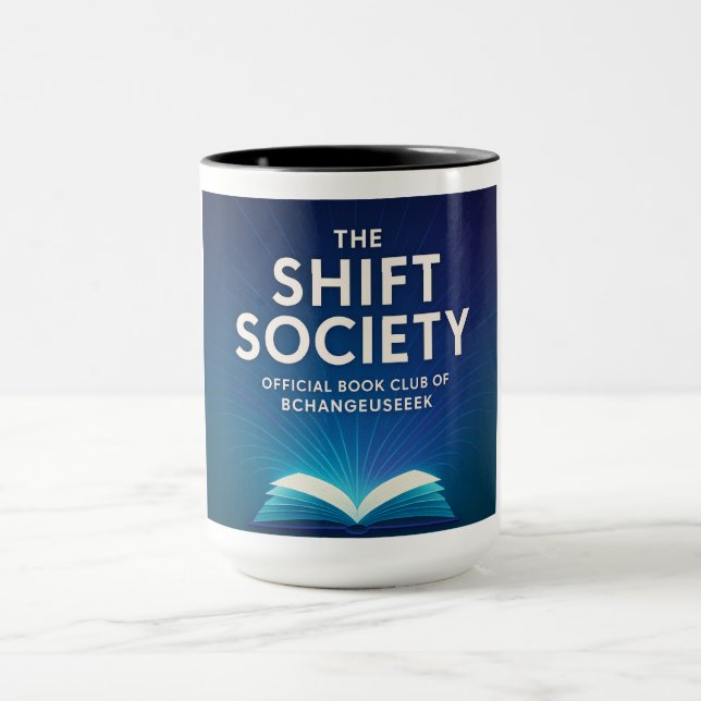 Die Tasse der "Shift Society" (Zentrum)