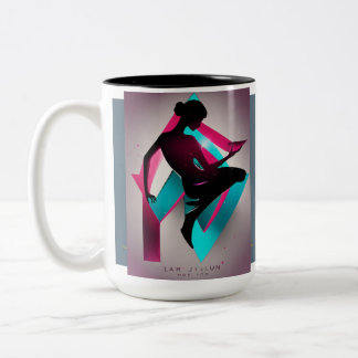 Die Tasse der Silhouette
