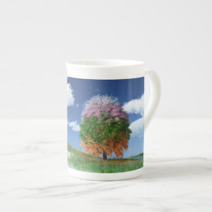 Die Tasse der Spezialitäten der Saison