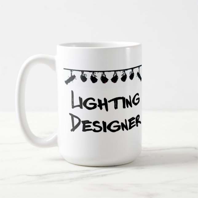 Die Tasse des Beleuchtungs-Designers (Links)