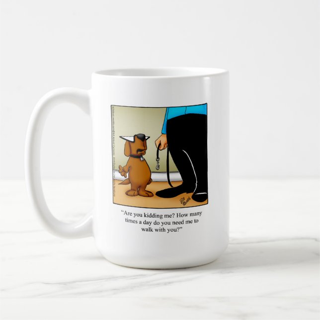 Die Tasse des Funny Pet Owner's Day Coffee (Links)