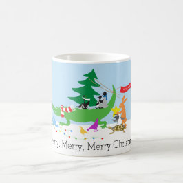 Die Tasse des Kaffees in der Saison