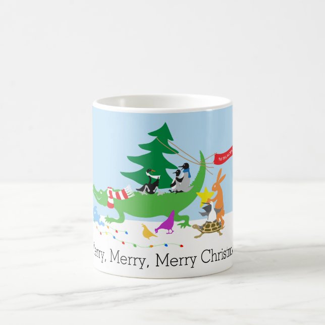 Die Tasse des Kaffees in der Saison (Mittel)