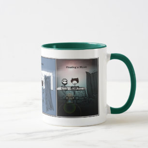 Die Tasse des Leitartikels