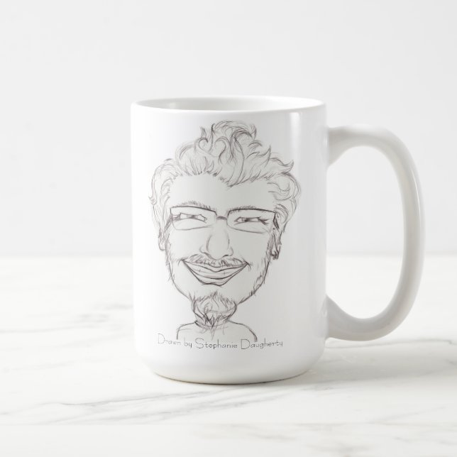 Die Tasse des Milos auf meiner Tasse (Rechts)