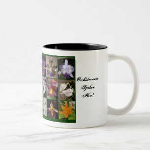 Die Tasse des Orchideen-Liebhabers