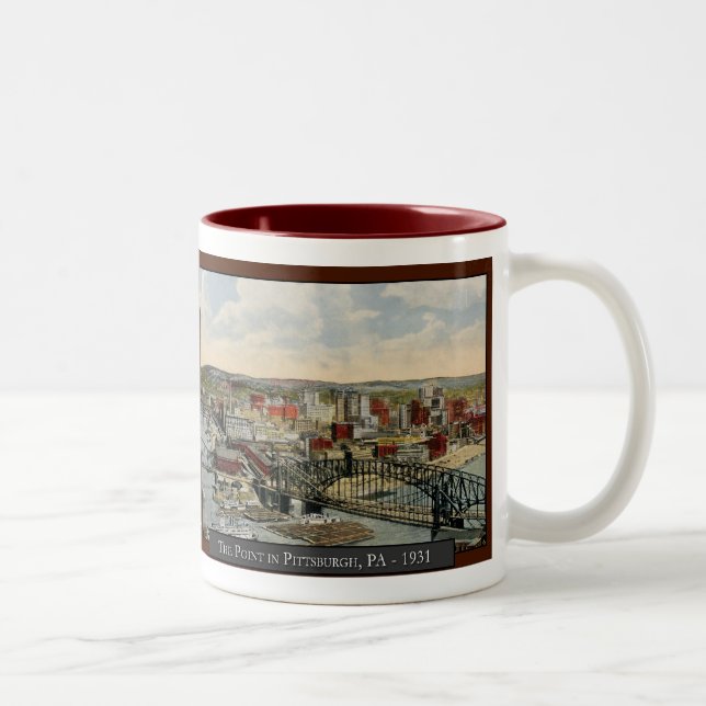 Die Tasse des Pittsburgh Point 1931 (Rechts)