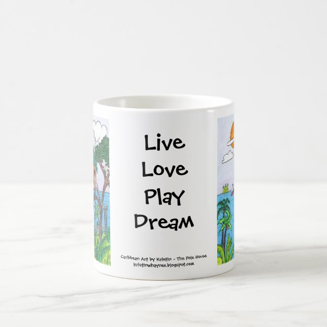 Die Tasse des Pools House (Mittel)