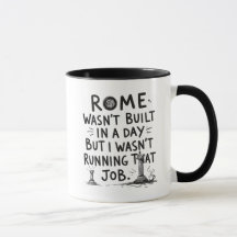 Die Tasse des Projektleiters, Rom, wurde nicht an