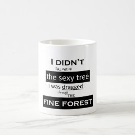 Die Tasse des sexy Baumes