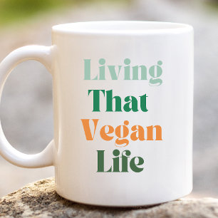 Die Tasse des Veganen Lebens