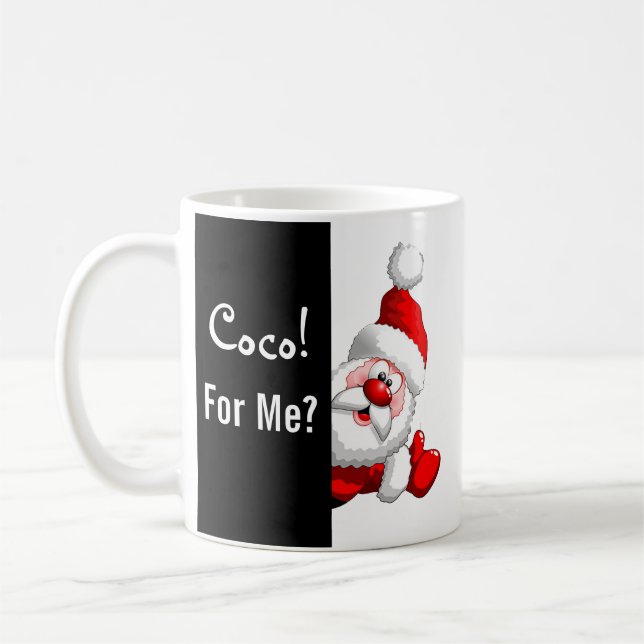 Die Tasse des Weihnachtskaffees (Links)