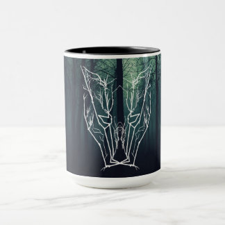 Die Tasse des Wolfskaffees