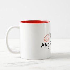 Die Tasse für das Angry-Man-Logo