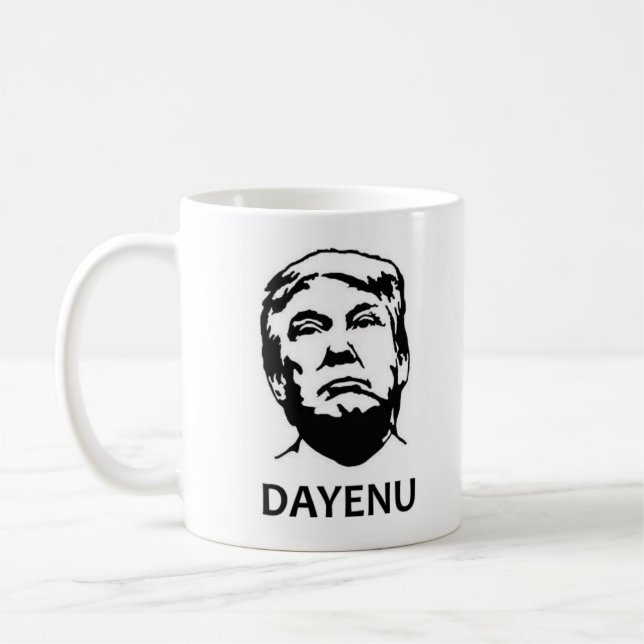 Die Tasse sagt, dass wir genug - Dayenu gehabt (Links)