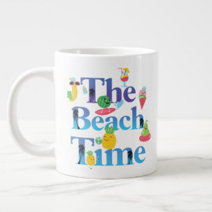 Die Tasse zur Strandzeit