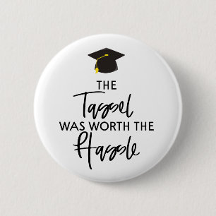 Die Tassel war das Geschenk des helden Abschlusses Button