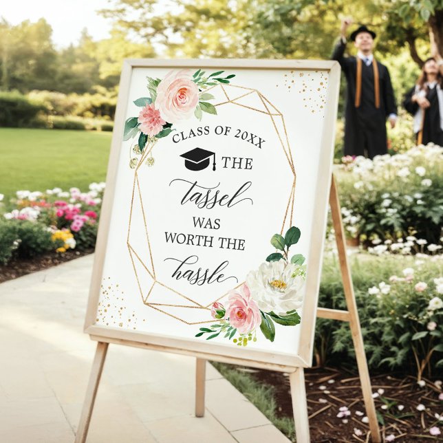 Die Tassel war es wert, dass der Abschluss den Has Poster (Von Creator hochgeladen)