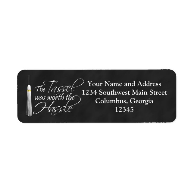 Die Tassel war es wert, den Ärger zu machen (Vorne)