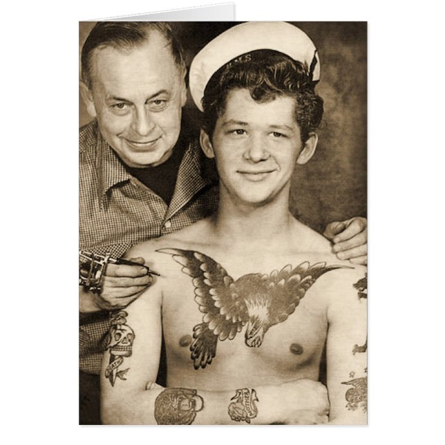 Die Tätowierungs-Tag des Seemanns (Vorne)