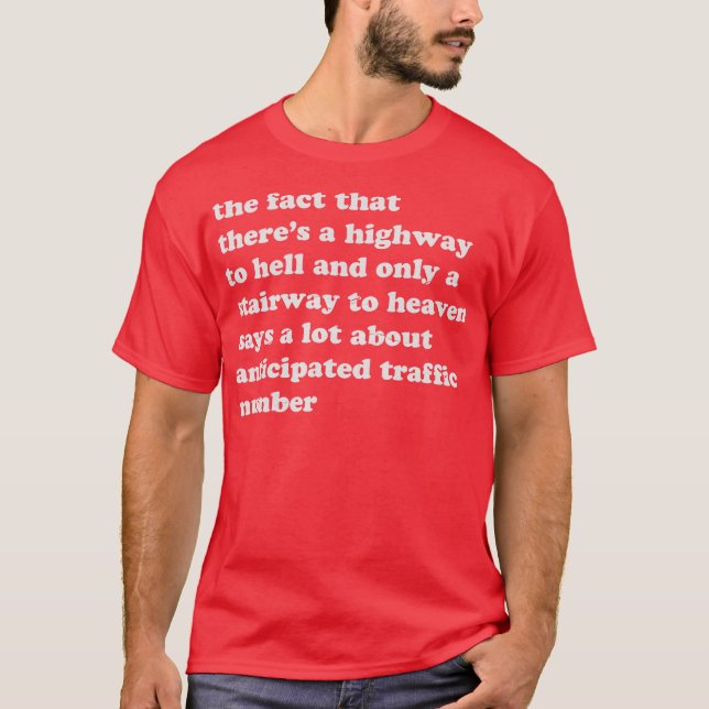 Die Tatsache lustiger Sarkasmus T-Shirt (Vorderseite)