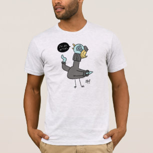 Die Taube, die ich bin ein Artist Men's Asche T - T-Shirt