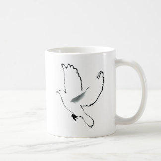 Die Taube Kaffeetasse