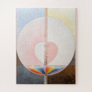 Die Taube, Nr. 1, Hilma af Klint, Herz Puzzle
