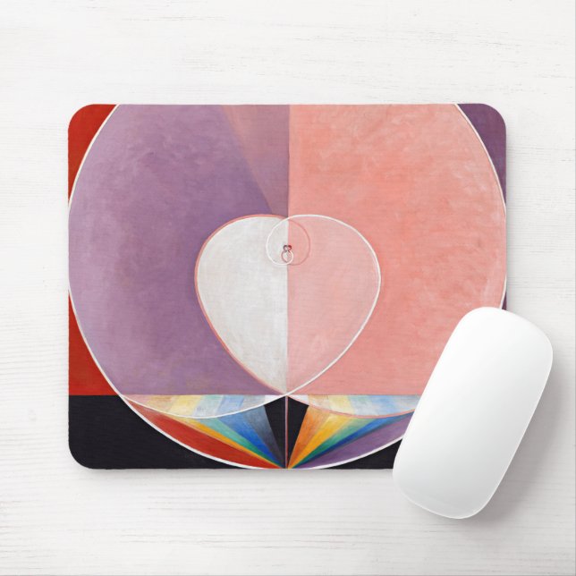 Die Taube, Nr. 2 von Hilma af Klint Mousepad (Mit Mouse)
