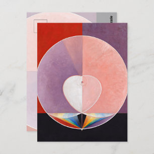 Die Taube, Nr. 2 von Hilma af Klint Postkarte