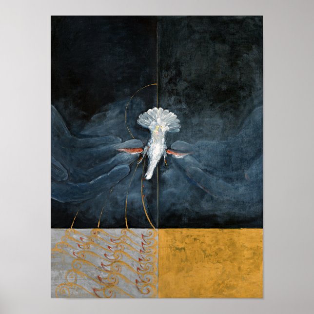 Die Taube, Nr. 5 | Hilma af Klint Poster (Vorne)