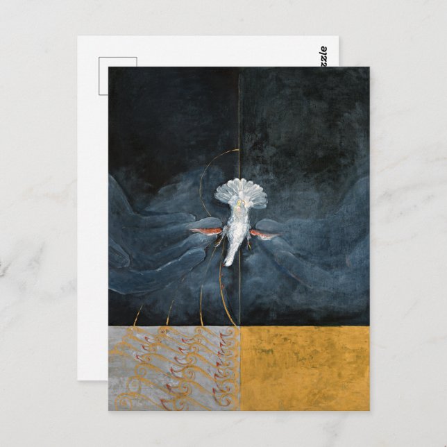 Die Taube, Nr. 5 | Hilma af Klint Postkarte (Vorne/Hinten)
