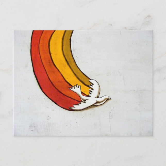 Die Taube Postkarte (Vorderseite)