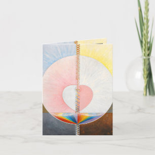Die Taube von Hilma af Klint Dankeskarte
