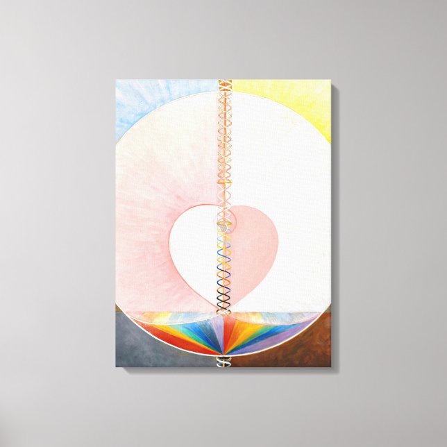 Die Taube von Hilma af Klint Leinwanddruck (Vorderseite)