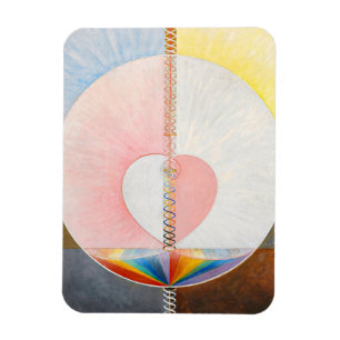 Die Taube von Hilma af Klint Magnet