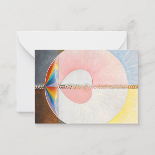 Die Taube von Hilma af Klint Mitteilungskarte