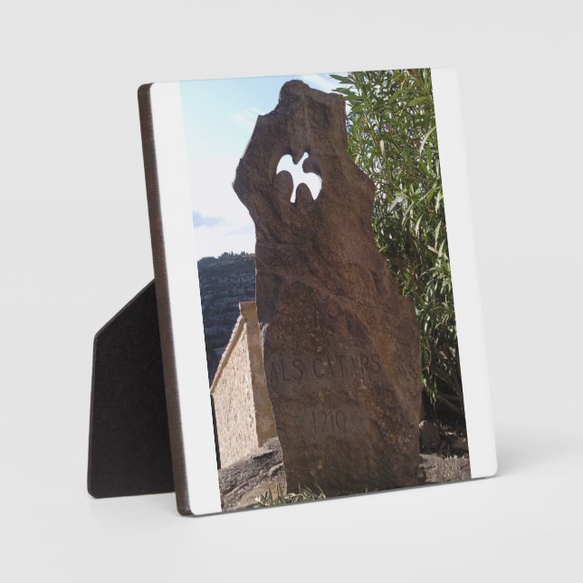 Die Taube von Pierre  Fotoplatte (Vorderseite)