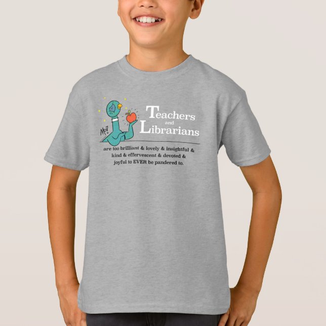 Die Taubenlehrer und Bibliothekare kids Steel T-Shirt (Vorderseite)