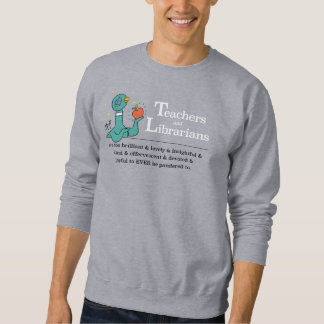 Die Taubenlehrer und Librarianer Grau Sweatshirt